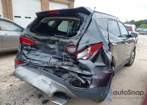 2017 Hyundai Santa Fe Sport 2.4L из США, поврежденный, VIN 5XYZU3LB1HG489475